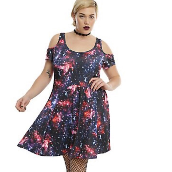Hot Topic Dresses & Skirts - Hot Topic Galaxy Print dress